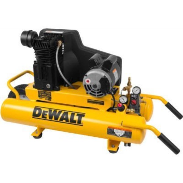 Mat Industries DeWALT® DXCMTA1980854, Portable Electric Air Compressor, 1.9HP, 8 Gal, Wheelbarrow, 5.7 CFM DXCMTA1980854